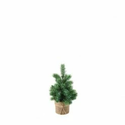 Fiorira' Un Giardino Pot with Fir Tree and LED Lights